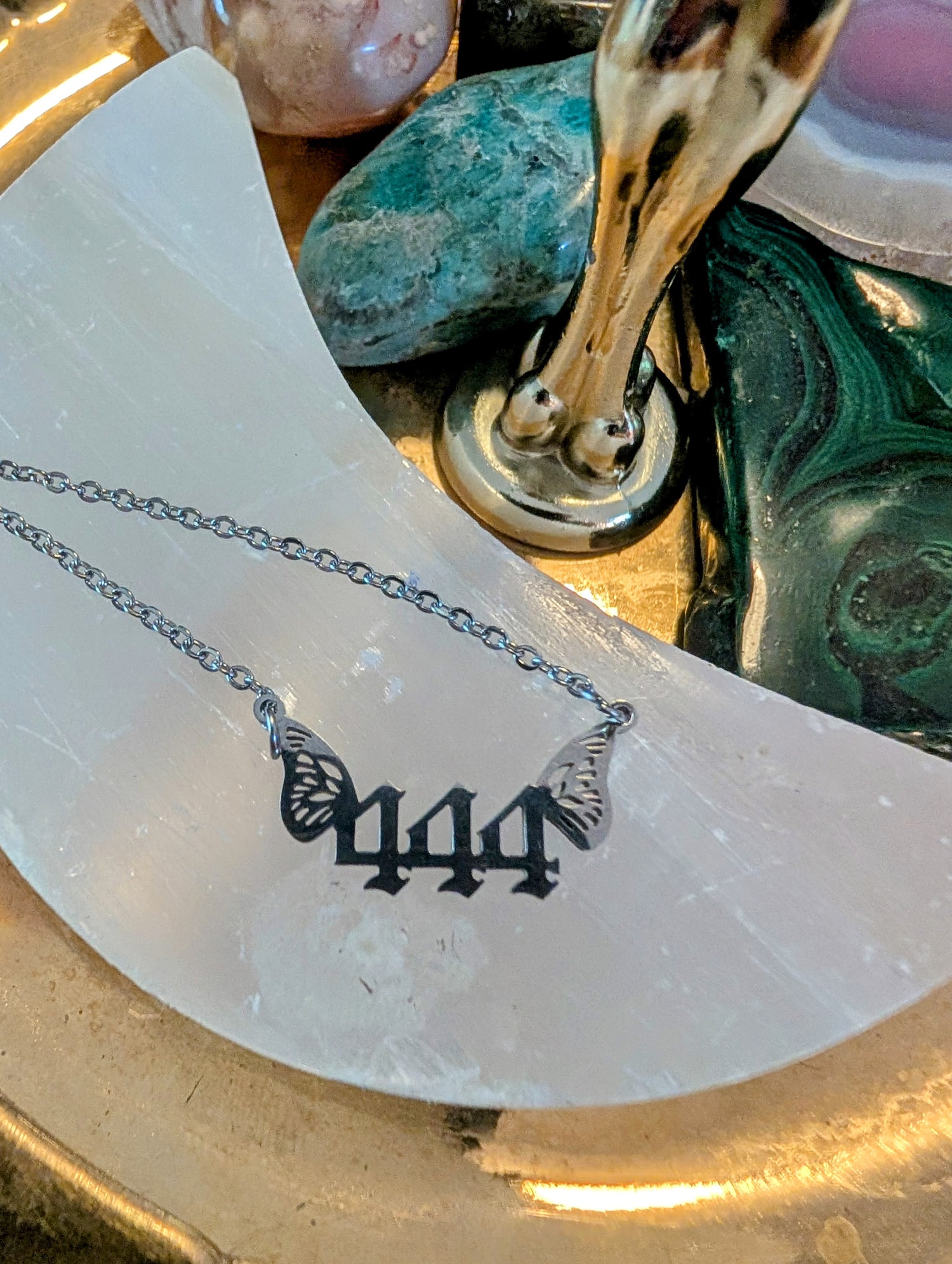 444 Angel Number Necklace 🦋