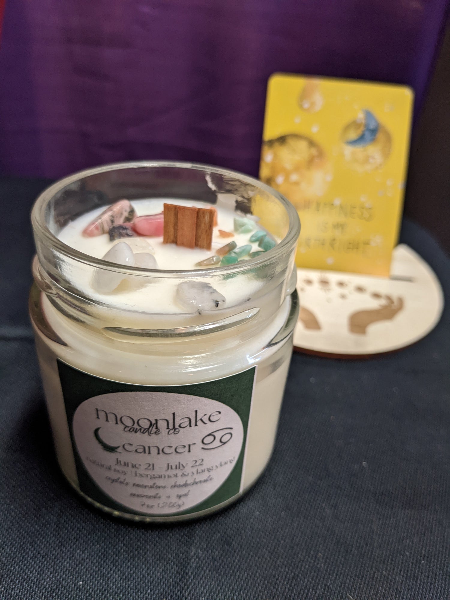 Zodiac Candle - Cancer (June 21 - July 22)