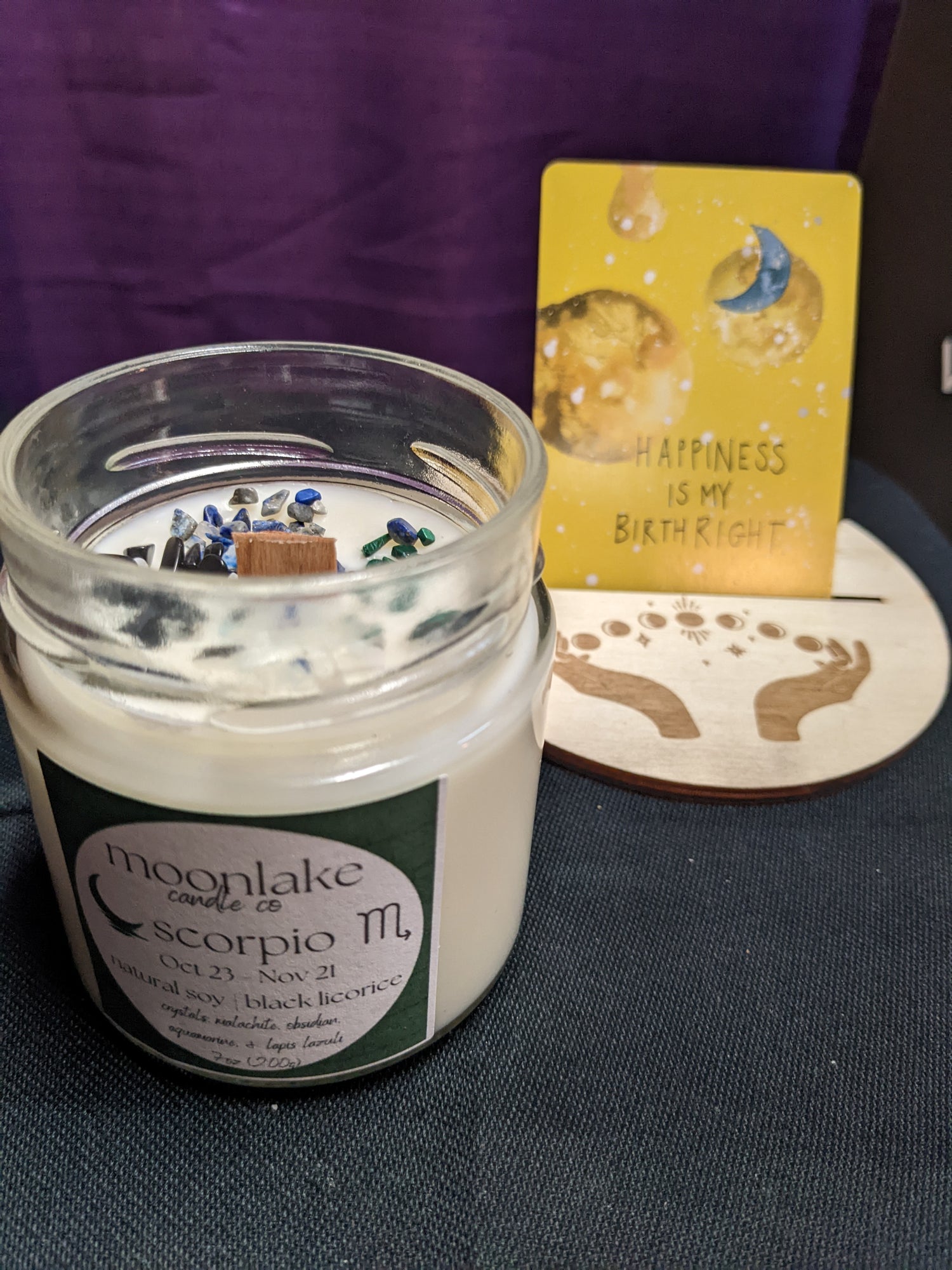 Zodiac Candle - Scorpio (Oct 23 - Nov 21)