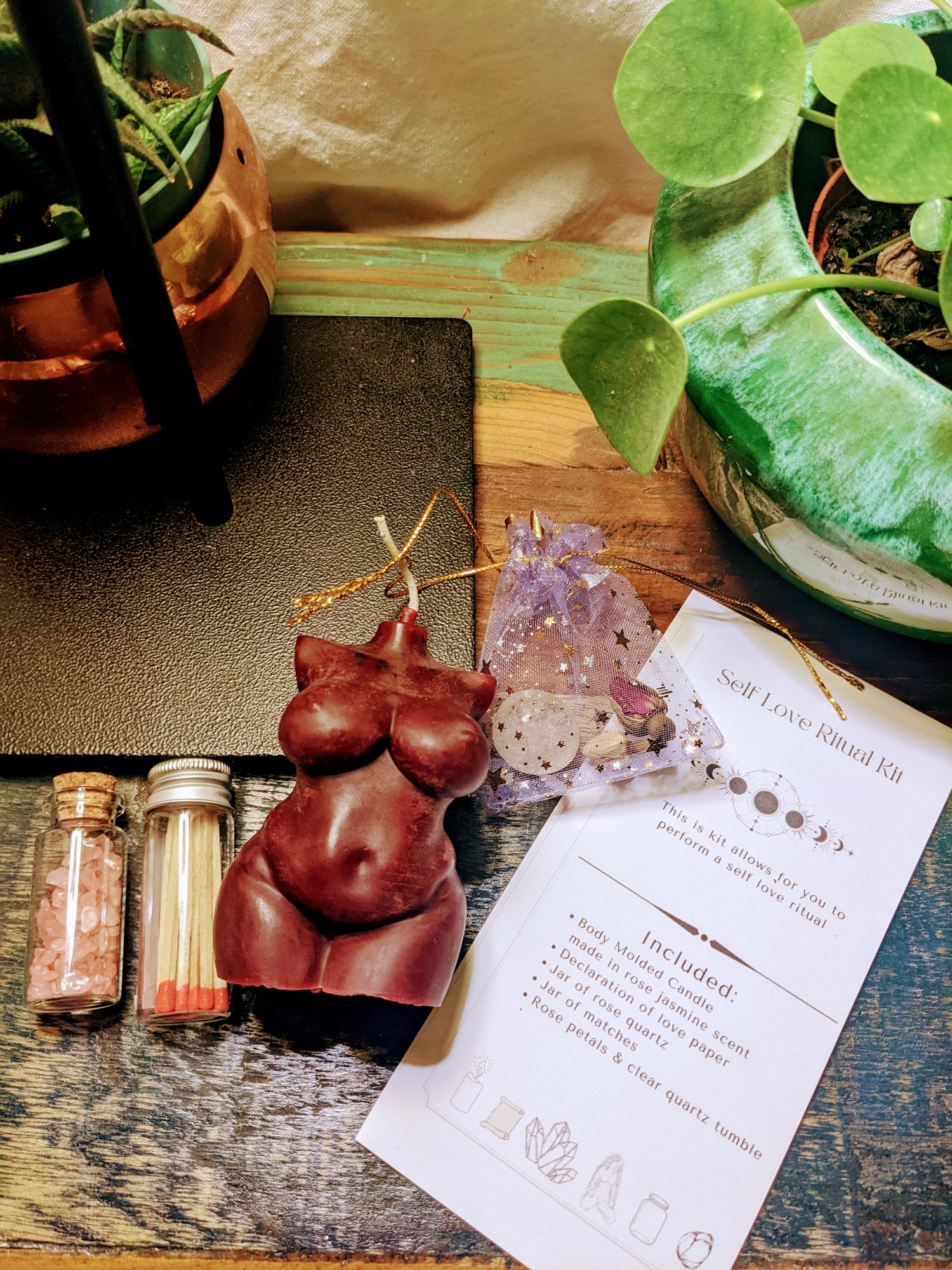 Self-Love Ritual Kit - Body Candle