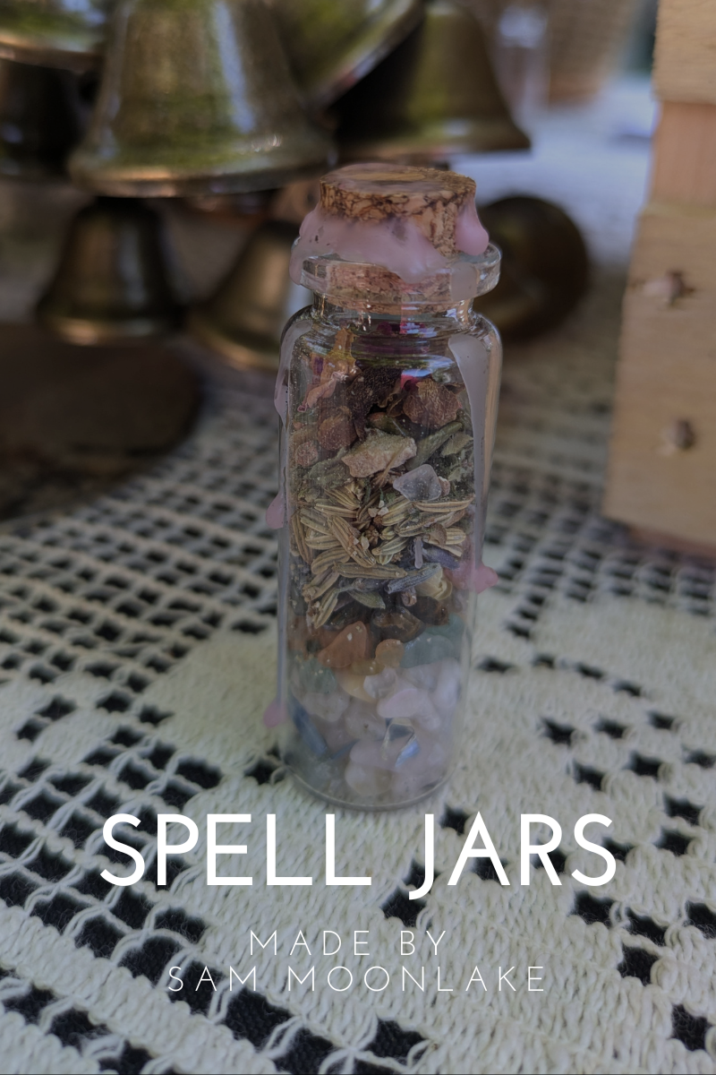 Custom Spell Jars Crafted Just for You