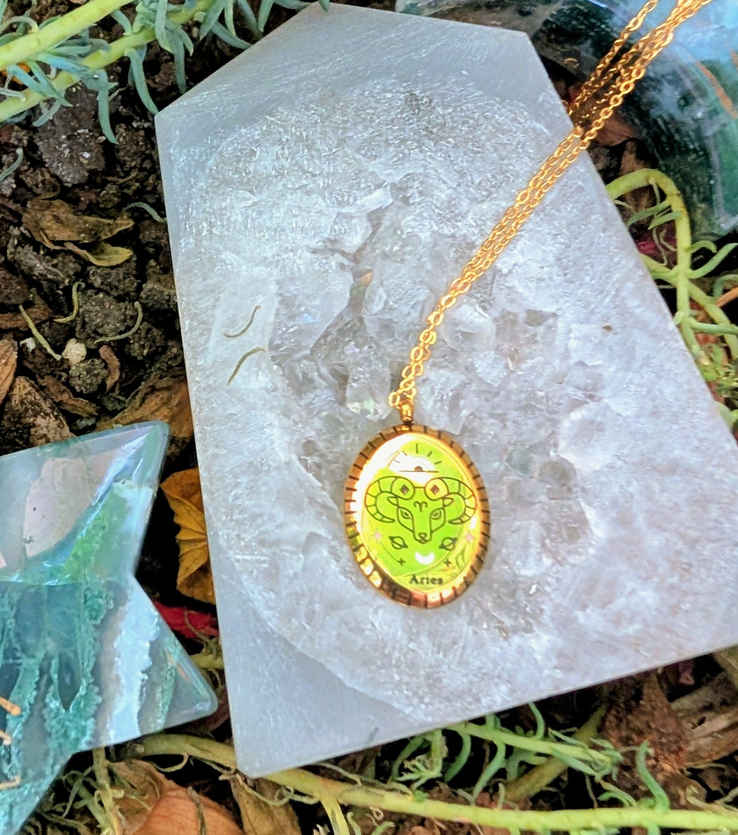 Zodiac 18K Gold Plated Necklaces