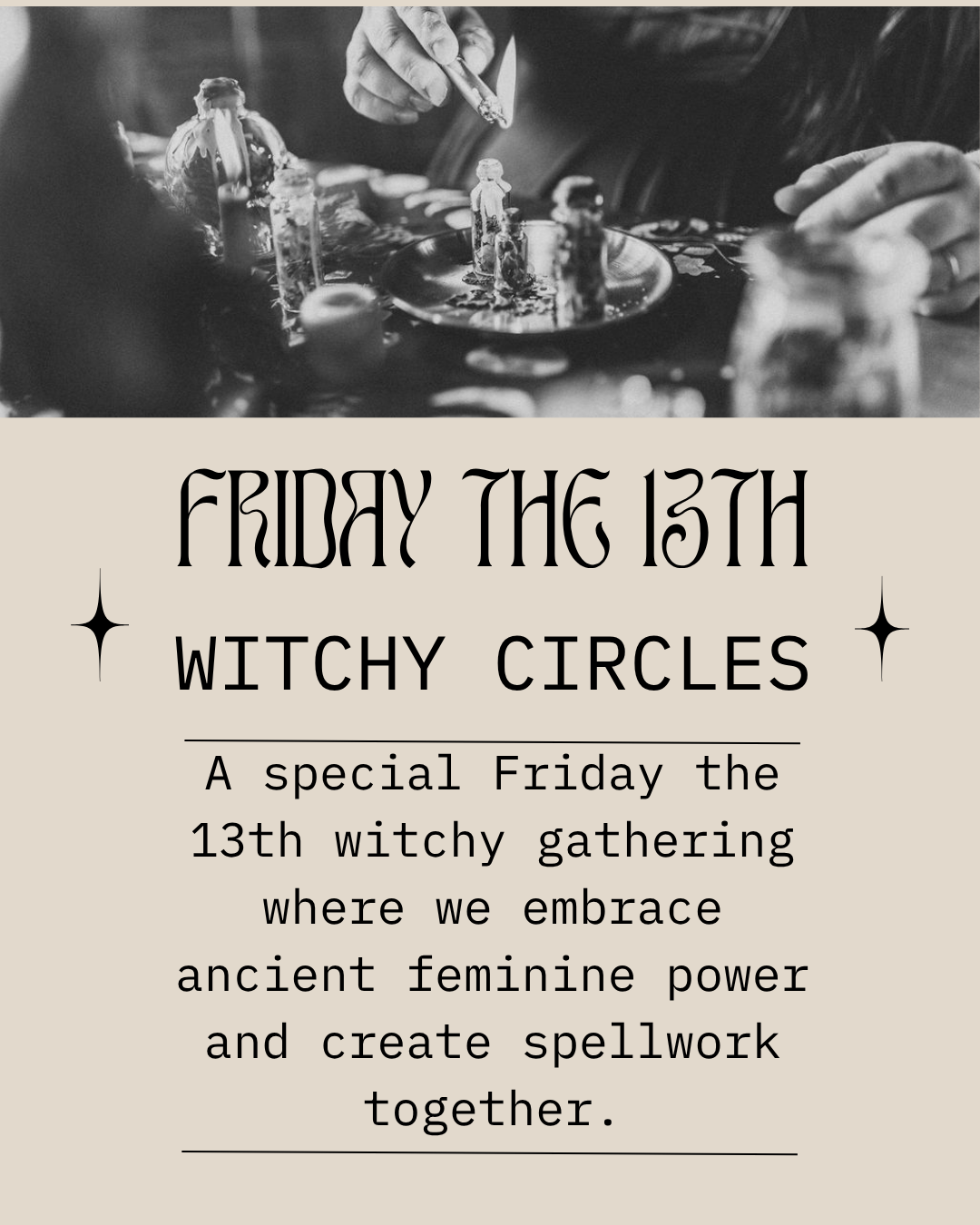 Friday the 13th Witchy Circles