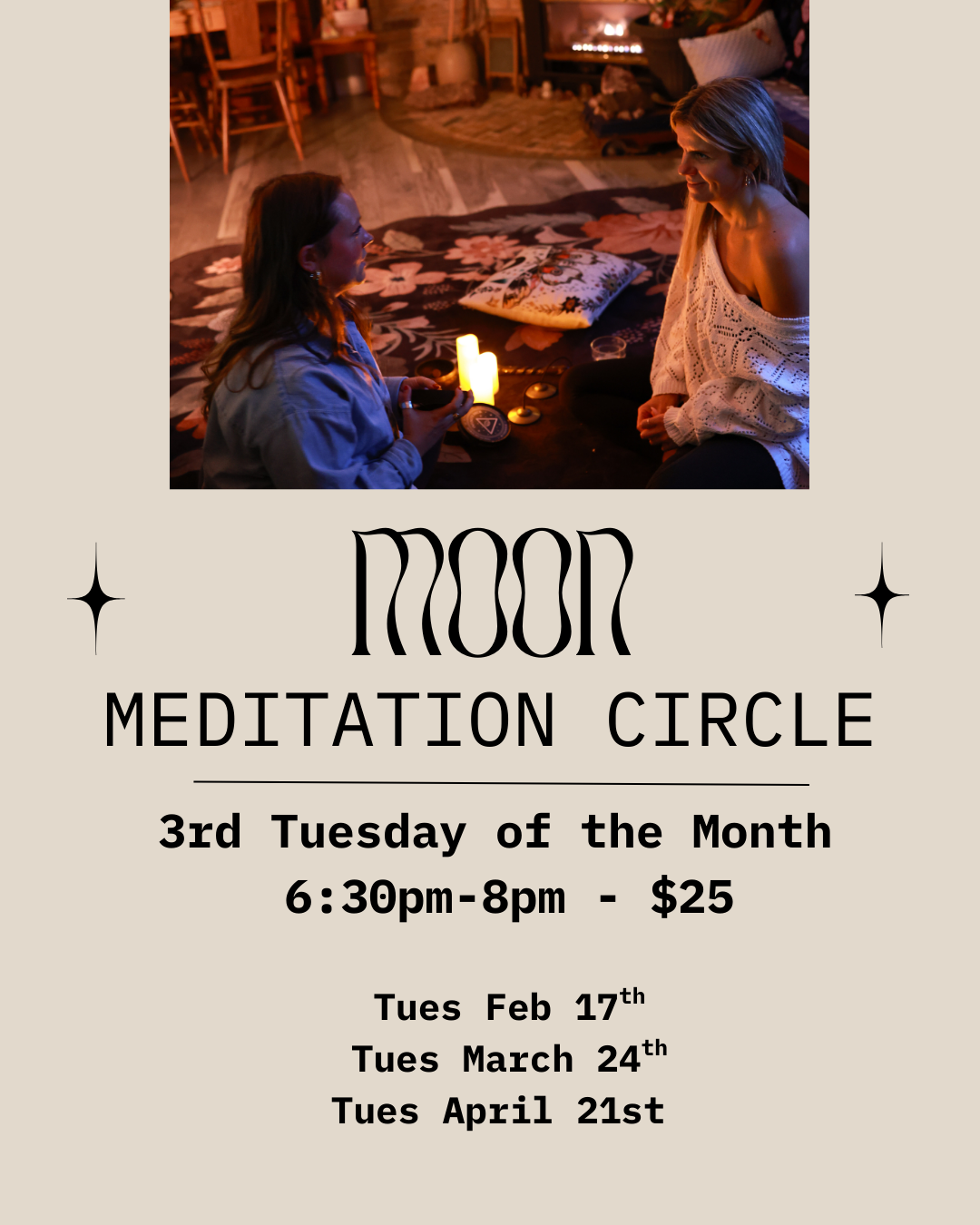 Monthly Moon Meditations - 2026