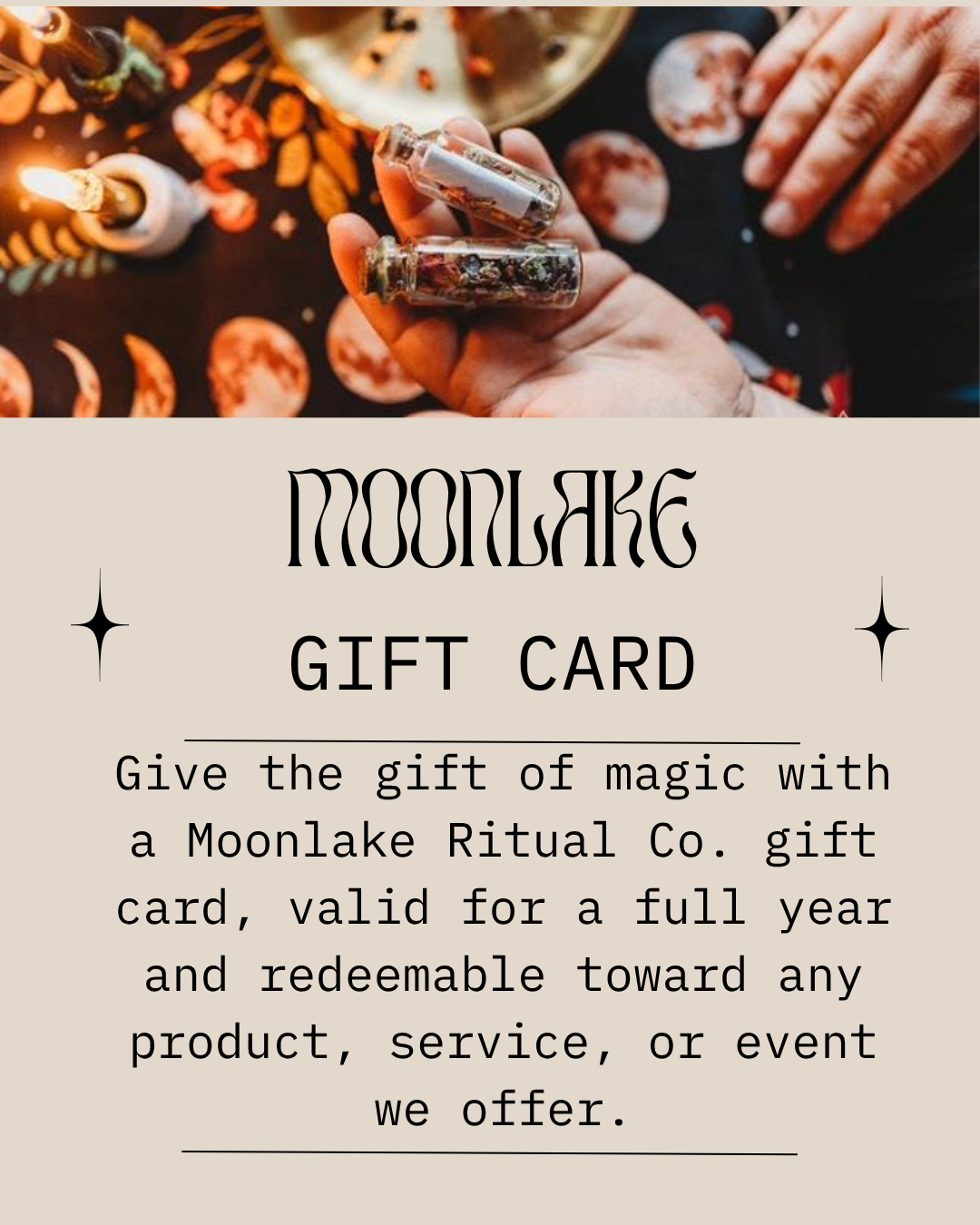 Moonlake Ritual Co. Gift Card