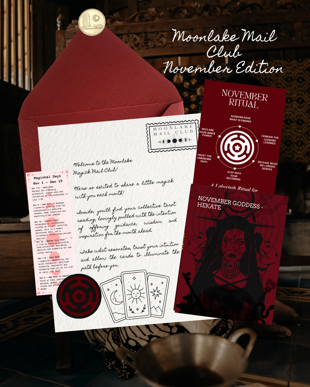 Moonlake Tarot & Ritual Mail Club