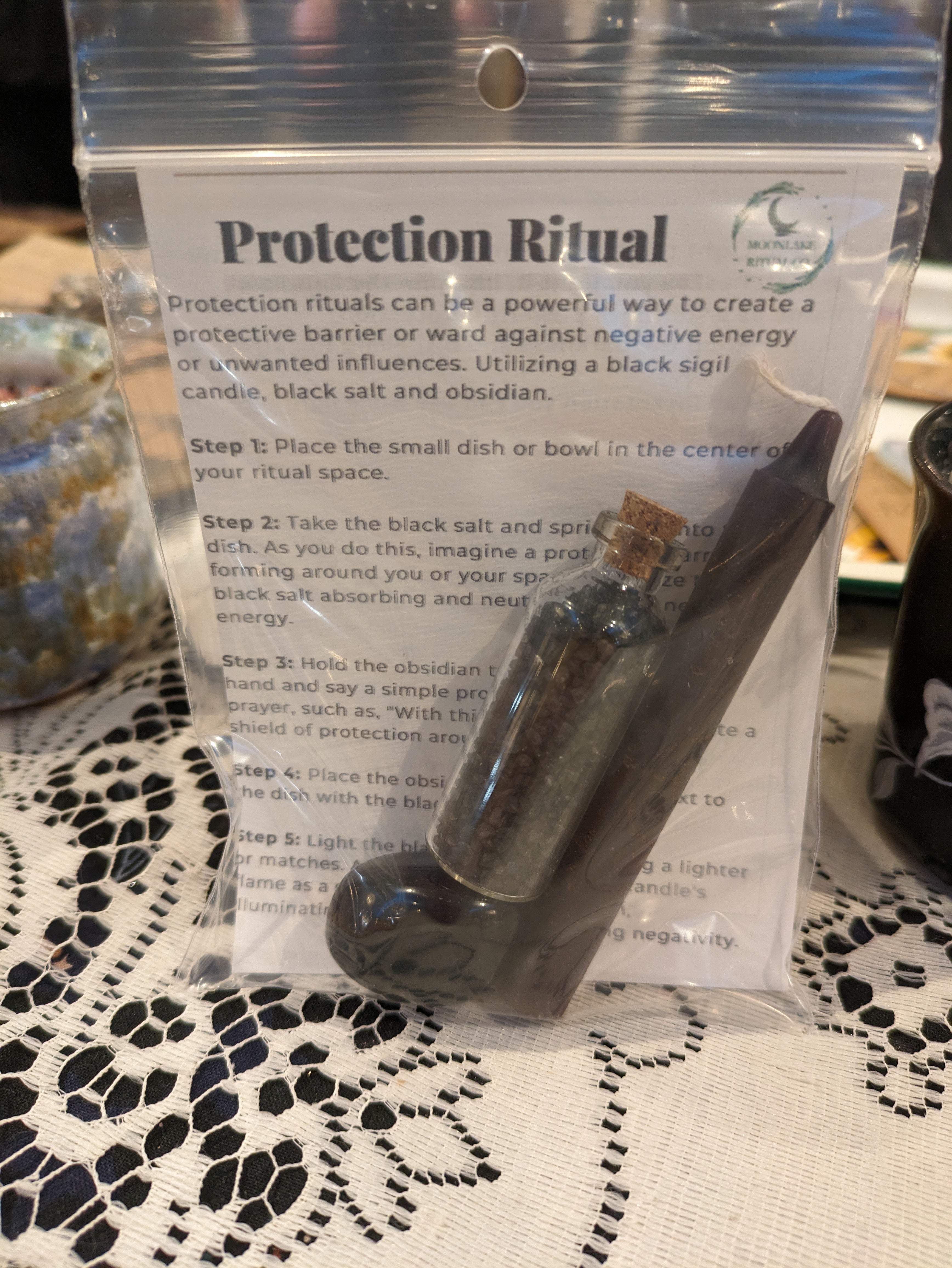 Protection Ritual Kit | Moonlake Ritual Co. Metaphysical Store