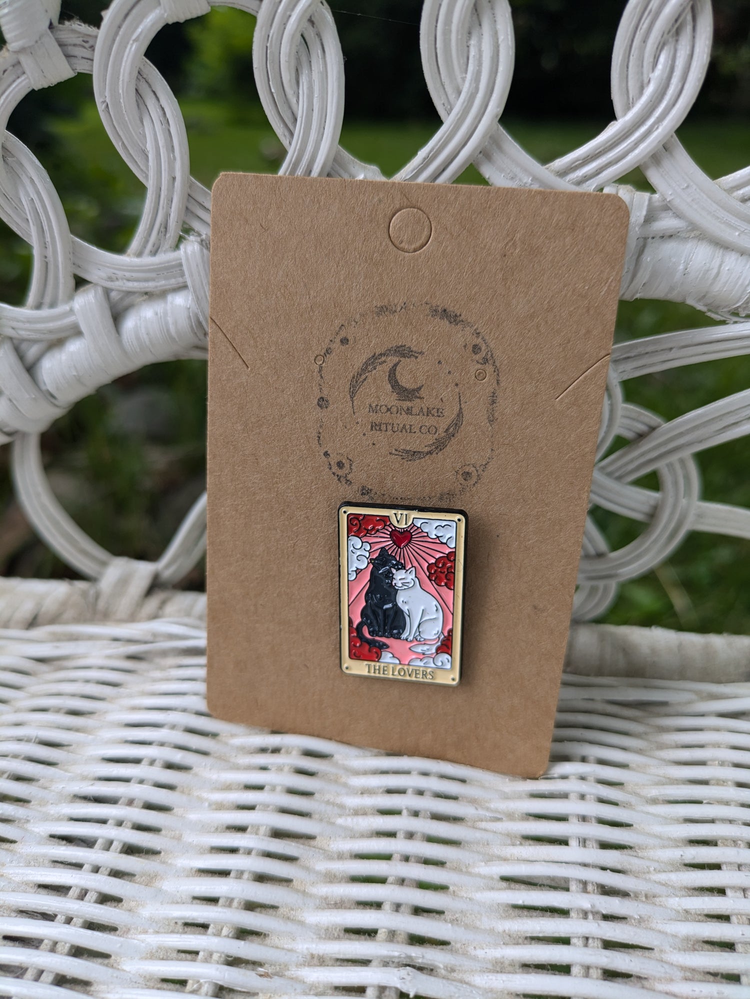 Cat Lovers Tarot Pin