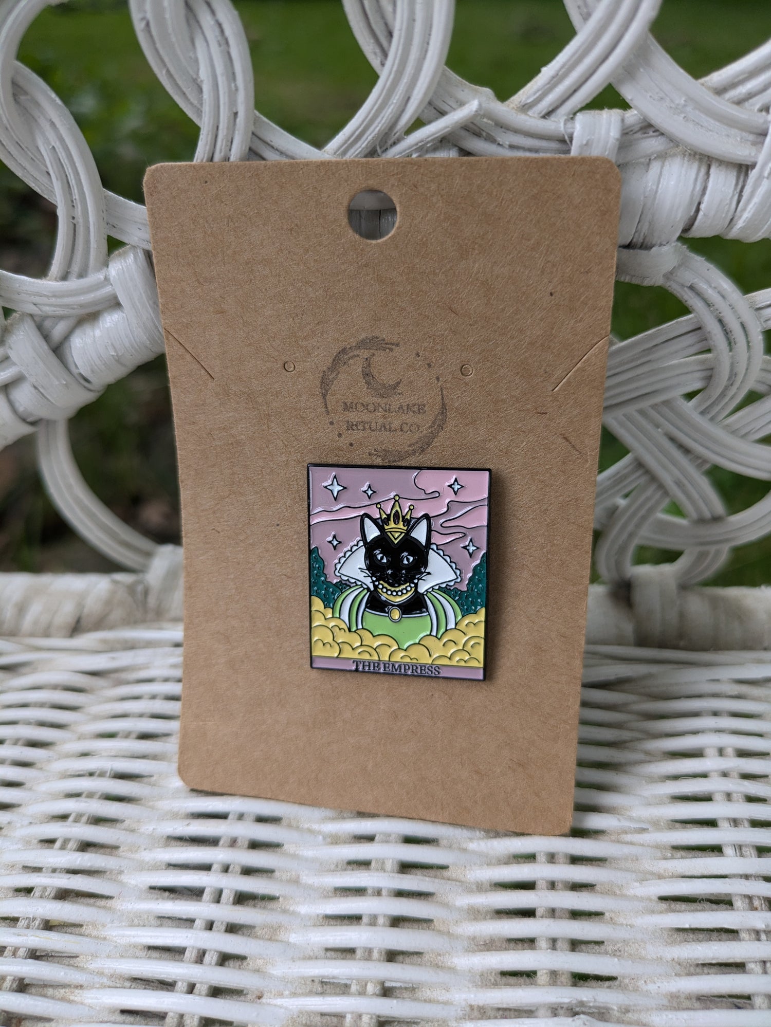 The Empress Tarot Cat Pin