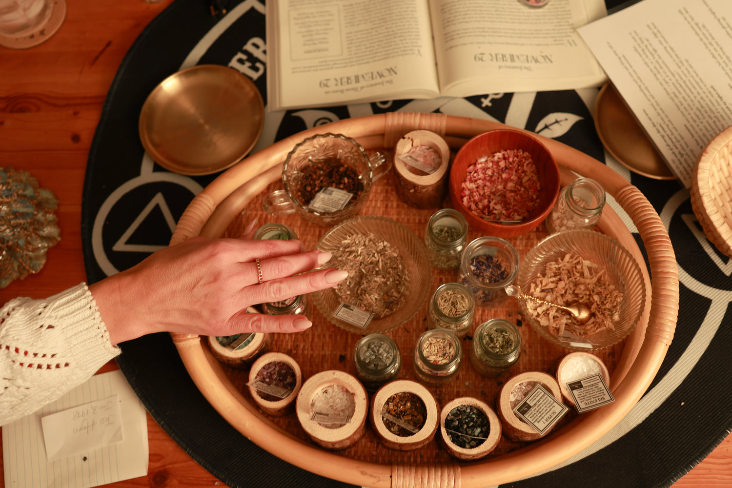 Tues Aug 25th - Spell Jar Witchy Circle at Whisk & Roll